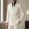 Terno Masculino Dupla Face Formal Conjunto de Terno Masculino Casual de Negócios Terno Dupla Face Conjunto de Três Peças