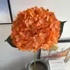 Simulados 252 Piezas de Hortensia Grande Boda Hogar Elegante Flor Artificial de Seda Salón de Bodas Flor Decorativa Hortensia Individual Flor Artificial