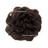 Peruca de seda de alta temperatura de venda internacional, cabelo europeu e americano, bagunçado, anel de cabelo, cabeça de bola fofa, saída de fábrica de cabeça taoísta