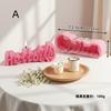 Vela Aromática Letra Amor Rosa Molde de Silicone Laço Forma para Bolo de Assar Pedra Difusora Molde de Gesso