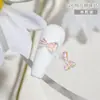 Manicure Laço Aurora Celebridade da Internet Sinfonia 3D Fita Borboleta Joias para Unhas Pequenos Acessórios de Resina Laser Decorativo