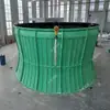 Torre de Refrigeración Conducto de Fibra de Vidrio Instalación Modular Estructura de Soporte Torre de Refrigeración Estable Conducto de Frp