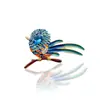 Novo Broche de Animal Pássaro Criativo Fofo Estilo Coreano de Venda Quente Transfronteiriça Pino de Esmalte Acessório de Roupa Broche