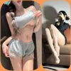 Lencería Sexy, Pijamas Sexys, Conjunto de Ligueros, Banda para el Vientre de Encaje Francés de Lujo de Pura Pasión, Bata de Encaje con Tirantes Estilo Palacio