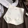 Pantaletas de Encaje Ligeras Sin Costuras Moldeadoras con Refuerzo de Algodón Puro Antibacteriano Invisible, Pantaletas Moldeadoras de Cintura Alta para Control de Abdomen para Mujer
