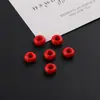 Contas Rodadas Coloridas de Cor Sólida com Furo Grande Contas Planas Redondas de Ábaco Materiais para Pulseira de Miçangas Artesanais DIY Acessórios de Cabelo Acessórios de Joias