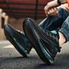 Zapatillas deportivas nuevas de color puro, sencillas y casuales para hombre, ligeras, transpirables, de textura cómoda y popular para correr.