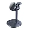 Soporte de Carga Inalámbrica Magnético 3 en 1 Cargador Inalámbrico para Teléfono, Reloj, Auricular con Carga Rápida