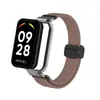 Adequado para Pulseira de Relógio Redmi Band 2 Fivela Magnética Nylon Trançado Elástico Universal Miband 8Active