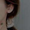 Brincos de prata esterlina 925 para mulheres 2024 novos brincos de luxo simples de nicho leve brincos de piercing de orelha personalizados de alta qualidade