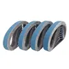 Cinto de Lixa Abrasivo de Corindo Zircônia Azul de Venda Quente Transfronteiriça 20mm x 520mm para Polimento, Desbaste, Remoção de Ferrugem de Metal e Aço Inoxidável Resistente