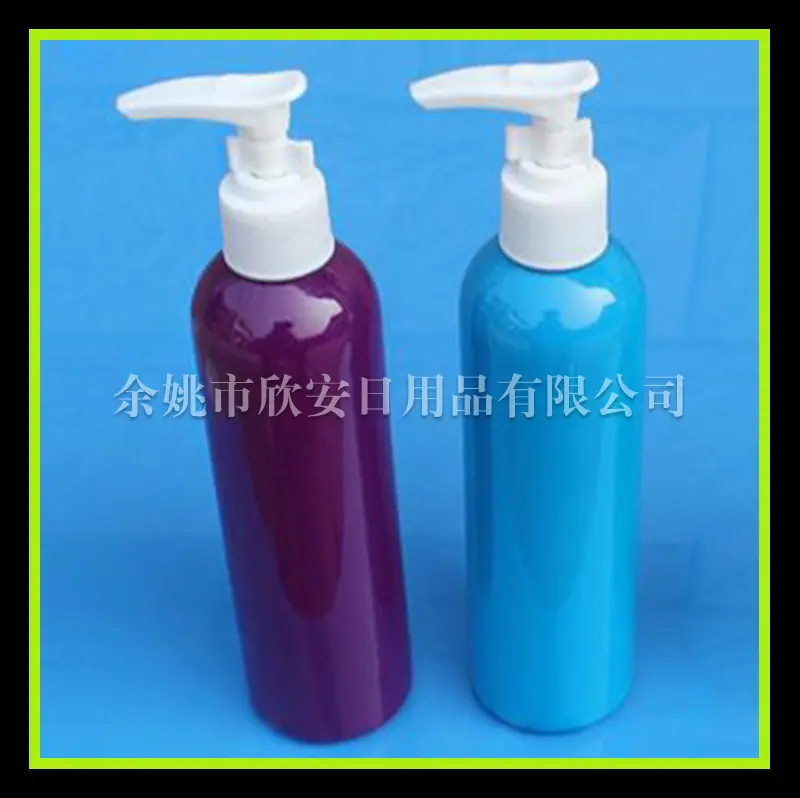 250ml 圆肩pet+夹子泵
