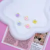 Tamaño Pequeño, Ángel Estrella Seleccionable Individualmente Mini Accesorios de Resina para Manualidades, Accesorios de Decoración con Pegamento de Crema