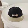 Bonito sombrero de pescador nuevo de otoño para bebés de 2 años, sombrero para proteger del sol y a prueba de viento, sombrero infantil estilo coreano ins, sombrero tipo cubo transfronterizo