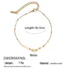 Taina Pulsera de Acero Inoxidable Europea y Americana Lujo Accesible Corazón de Gama Alta Circonita Pulsera de Acero de Titanio Pulsera de Moda para Niñas