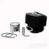Ts400\Ms600 Motosierra Micro-Cultivador Accesorios Accesorios de Jardín Herramientas de Jardinería Kit de Anillos de Pistón Conjunto de Cilindro