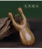 Peine Rascador de Nariz de Sándalo Dorado al por Mayor, Peine Masajeador para Alivio de la Fatiga Visual, Peine de Meridianos, Raspado Facial para Belleza de la Nariz, Diluir las Arrugas de los Ojos