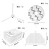 Adecuado para Accesorios del Robot Aspirador Xiaomi Ruimi Eva Cepillo Lateral Filtro Trapo Bolsa de Polvo Consumibles Sdj06Rm