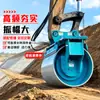 Compactador de tambor para excavadora compactador de cimentación de pavimento compactador vibratorio hidráulico rotatorio de suelo