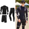 Traje de baño para padres e hijos Niños y Niñas Manga Larga Pantalones Traje Secado Rápido Conservador Parejas Traje de Buceo Traje de Surf para Padres e Hijos AliExpress