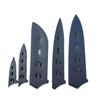 Juego de Cuchillos de Cocina, Estuche para Cuchillos, Funda para Cuchillos de Plástico PP, Funda Portátil para Cuchillos, Funda para Cuchillos de Cocina, Funda para Cuchillos de Fruta, Funda Negra