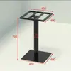 Patas de Mesa, Patas de Mesa de Barra de Acero Inoxidable, Base de Hierro Fundido, Soporte Metálico de Hierro Forjado para Mesa de Comedor, Patas Redondas para Mesa de Té, Marco de Mesa