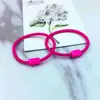 Accesorios para el cabello para niños coreanos Versión coreana de la liga para el cabello color caramelo no daña la banda para el cabello puede ser accesorios pegajosos liga para el cabello venta al por mayor de joyería Yiwu