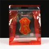 Bolsa de Embalaje para Cáscara de Mandarina Xinhui Auto-Soportante Cierre de Cremallera Auto-Sellante Bolsillo tipo solapa Pantalones 250g Cáscara de Mandarina Sellada Bolsa Transparente a Granel Bolsa de Regalo