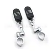 Adecuado para accesorios Harley soporte de montaje fijo de parachoques placa antideslizante para pedal combinación de placa de soporte de aleación de aluminio