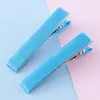 Clip de medio bolso grueso de poliéster de protección ambiental de 6 cm, clip de pico de pato, accesorios para el cabello para niños, pinza para el cabello, material de bricolaje, pequeños accesorios de joyería, venta al por mayor