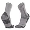 Calcetines de lana merino de tubo largo, calcetines de esquí profesionales, gruesos, cálidos, de felpa completa, antideslizantes, calcetines deportivos de presión, transpirables.