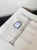 Adecuado para Apple Iwatch56789S10 Correa de Muñeca para Reloj Correa de Apple Watch Correa de Metal con Diamantes Asimétricos