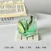 Estilo Ins Taza de Café Americano con Hielo Retorcida Asimétrica Taza de Vidrio para Jugo Taza para Bebidas Frías Taza de Agua