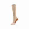 Calcetines con Cremallera Deportivos Amazon Medias Elásticas de Compresión para Pantorrilla Largas