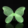 Conjunto de Falda y Alas para Niños Mariposa Brillante Creativa Decoración de Espalda Actuación Escénica de Jardín de Infancia Accesorios de Ángel Pasarela
