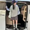 Sudadera para Niñas Otoño e Invierno 2026 Nuevo Conjunto Casual de Dos Piezas con Sudadera y Falda Plisada Estilo Coreano para Niños Mayores