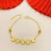 Pulsera de Paz y Alegría Estilo Chino para Mujer Diseño de Nicho Lujo Ligero Pulsera Exquisita Nueva Joyería de Mano de Lujo Ligero Venta al por Mayor