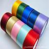 Cross-border Hot Sale 4cm Fita de Ouro Duplo Fita de Poliéster Holiday Fita de Seda Decorativa Tira de Tecido DIY Material Fita de Cor