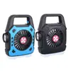 Lámpara Ventilador Popular para Camping al Aire Libre Transfronteriza Lámpara Portátil Multifuncional Carga Rápida Lámpara de Trabajo Portátil Linterna Foco