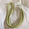 Lanyard Tejido de Lujo Ligero de Moda Correa Cruzada Larga para Exteriores Duradera Anti-Caídas Anti-Pérdida Correa de Muñeca Gruesa Simple