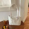 2026 Nuevo Bolso Tote de Diseño Nicho Estilo Coreano Bolso de Hombro de Gran Capacidad Bolsa Simple de Moda para Viajar Caricatura