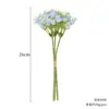Gipsofila Artificial Fresca e Rústica Flores Artificiais Flores Falsas Flores Secas Buquês Enfeites Decoração de Sala de Estar Flores Adereços de Fotografia Enfeites