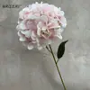 Flor de Casamento Simulada de Hortênsia Grande Única Material para Flores Artificiais Adereços Florais Decoração de Teto de Salão de Casamento Parede de Fundo Decoração Interna Suave