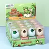 Huevo de Dinosaurio Educativo Rompe Cáscaras Dibujo Animado Dinosaurio Tyrannosaurus Huevo Eclosionando Borrador Infantil Recompensa Regalo para Estudiante Borrador