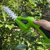 Podadora Eléctrica de Setos, Tijeras de Podar Recargables de Doble Propósito, Podadora de Setos de Una Mano con Batería de Litio, Herramienta de Jardinería