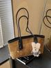 Bolso de Mano Vintage Mate para Mujer 2026 Nuevo Otoño e Invierno Versátil Bolso de Hombro/Debajo del Brazo Bolso Tote para Viajes