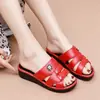 2026 Nuevas Pantuflas de Verano para Mujer con Tacón Medio, Pantuflas Antideslizantes de una Sola Pieza, Pantuflas Integradas Antideslizantes de Suela Gruesa, Modernas y Versátiles para Mujer
