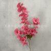 Flores Artificiales Rojo Rosa para Boda, Flores Falsas Decorativas Rojo Rosa para Arreglos de Techo y Piso de Boda, Utilería para Montaje de Escena Floral