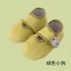 Zapatos de piso suaves antideslizantes para bebé, zapatos y calcetines para caminar para bebé, calcetines de piso para interiores para niños, zapatos de piso con velcro para bebé