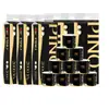 Xinxiangyin Papel Higiênico Pino Preto Dourado 200g Pacote com 10 Camadas Espessadas Onduladas Embossadas
